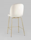 Стул полубарный Stool Group Beetle со спинкой бежевый УТ000025452