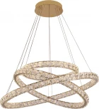 Подвесной светильник светодиодный Newport 8120 8120/97 gold (220V, хрусталь, на тросе)