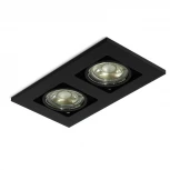 Встраиваемый светильник Black (KT 16DG-2) RAUMBERG Quader Quader2Bk (220V)