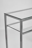 Консольный стол AllConsoles 1044-CS clear серебряный