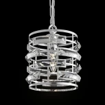Подвесной светильник Maytoni Frontera MOD067PL-01CH (220V, хрусталь, на цепи, круглые)