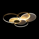 Потолочная люстра на штанге Megan 10163 White (LED, 220V, круглые, кольцо)