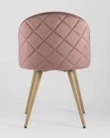 Стул Stool Group Лион велюр с ромбами розовый УТ000003339