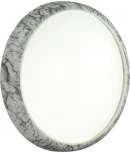 Настенно-потолочный светильник Sonex Mramo White 7638/DL COLOR SN пластик/бел. мрамор LED 48Вт 4000K D410 IP43 (220V, круглые)