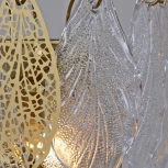 Подвесная люстра хрустальная ILLUMICO IL0508-8P-79 BRASS (220V, на цепи)