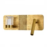 Настенный светильник светодиодный (14032/2W Gold) Indigo Rilievo V000199L (220V)