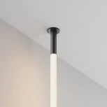 Основание для накладного монтажа системы Shelf с внутренней резьбой с вводом питания Maytoni Accessories for system Shelf CA023BI-P-B (24V)