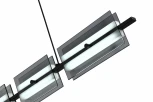 Подвесной светильник Zortes Loft ZRS.1802.100 (LED, 220V, пульт управления, на тросе)