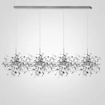 Подвесной светильник (люстра) Tezani Argent Suspension Linear 4 L140 ImperiumLoft 40.1444-4 (177953-22)