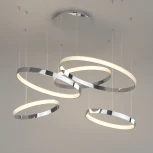 Подвесной светильник Eurosvet Posh 90175/5 (регулировка яркости, LED, 220V, пульт управления, на тросе, кольцо)