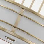 Потолочная люстра на штанге Feiss Fusion FE-FUSION-P-L-PNBR (220V, круглые)