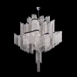 Подвесная люстра каскадная большая Loft It Stream 10208/800 Smoke (220V, на цепи)