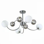 Люстра потолочная на штанге светодиодная Formae SLE220912-08 (шар)