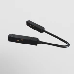 Коннектор питания угловой Gravity черный (магнитный) Maytoni Technical TRA004CPC-22B (48V)