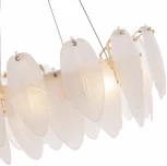 Подвесная люстра Arte Milano AM-4653 4653.D450.H240.E14.5 G (220V, на тросе, перо)