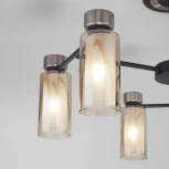 Потолочная люстра на штанге Eurosvet Amado 70115/6 черный (220V)