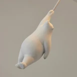 Потолочный светильник круглый Wasty A D13 ImperiumLoft Wasty01 (для детской, 220V, шар, животные)