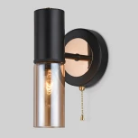 Бра Eurosvet Tesoro 70125/1 черный (220V, выключатель)