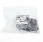 Дюбель-хомут для плоского кабеля (5-10мм) черный 10 шт. Stekker 39862