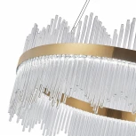 Подвесная люстра Arte Milano Venezia 311033/D1000 BS (регулировка яркости, LED, 220V, хрусталь, пульт управления, на тросе, круглые)