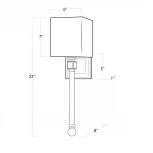 Бра Regina Andrew Crystal Sconce Brass ImperiumLoft 149048-22 (149048-22) (220V)