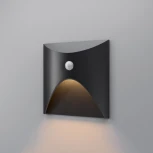 Подсветка светодиодная для лестниц встраиваемая IP65 Elektrostandard Move 40158/LED 3000K с датчиком движения Черный