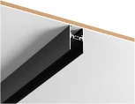 Шинопровод магнитный накладной/подвесной ST Luce ST068.419.00 Черный Длина 1000мм