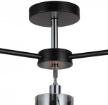 Потолочная люстра на штанге Escada Elegant 671/3P Chrome (220V, круглые)