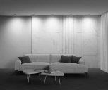 Встраиваемый линейный светильник светодиодный Maytoni Parete DL100-6W2.7-3-4K-B (220V)