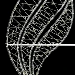 Светодиодная Консоль «Звезда с Российским Флагом» 60 х 200 см, Триколор, 220В Laitcom LC-13407 (IP65)