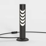 Наземный уличный светильник Elektrostandard Smile 35188/S черный (LED, 220V, круглые, IP65)