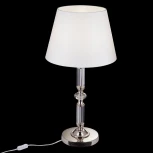 Интерьерная настольная лампа Maytoni Riverside MOD018TL-01CH (220V, выключатель)