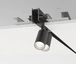 Встраиваемый шинопровод под гипсокартон однофазный 220V Denkirs SMART HIDE TR2013-BK