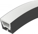 Силиконовый профиль WPH-FLEX-1616-TOP-S11-5m BLACK (Arlight, Силикон) 045759