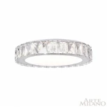 Потолочный светильник круглый Arte Milano 310122/D300 NI (регулировка яркости, LED, 220V, пульт управления, круглые)