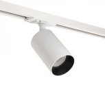 Трековый светильник однофазный 7W 220V White/Black RAUMBERG R8150Wh/Bk