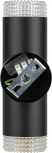 Настенный светильник ЭРА WL50 BK/TR (220V)