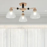 Потолочная люстра на штанге Arte Milano Napoli 324119/3 FG+BK (220V)