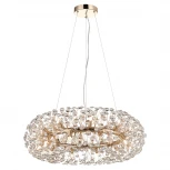 Подвесная люстра Lussole Loft Alaska LSP-8338 (220V, на тросе, шар, круглые, кольцо, IP21)