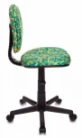 Кресло детское Бюрократ CH-204NX зеленый карандаши крестовина пластик