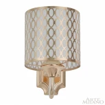 Бра Arte Milano Florentia-3387 303387/1W Wh/Gd (220V)