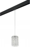 Трековый светильник однофазный 220V Lightstar Cristallo PRO795314 (хрусталь, круглые)