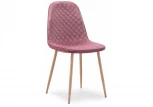 Стул Woodville на металлокаркасе Capri pink / wood 11949