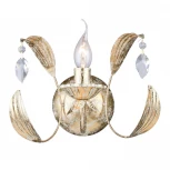 Бра Arti Lampadari Arosio E 2.1.1 G (220V, подвески, подсвечник, свеча, лепестки)