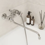 Смеситель Milardo Helic DUPSB02M10 универсальный