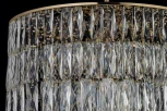 Потолочная люстра на штанге хрусталь Arti Lampadari Deliceto Deliceto E 1.5.46.101 G