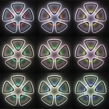 Потолочная люстра RGB Citilux Мальта Смарт CL234A250E (LED, 220V, умный дом - Алиса, цветы)