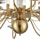 Подвесная люстра Lumion Incanto 8033/16 медь, металл/стекло Е14 16*40W 220V