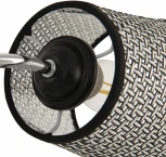 Потолочная люстра на штанге Arte Milano Napoli-320007 320007/5 CR.BK (220V)