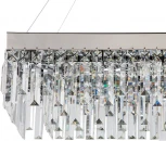 Подвесная люстра Indigo LACRIMA V000361 (220V, хрусталь, на тросе)